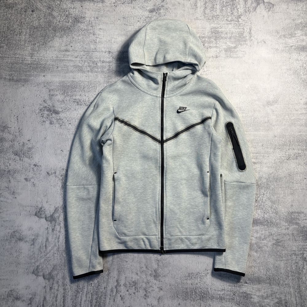 Оригінальна чоловіча кофта зіп худі Nike Tech Fleece розмір S