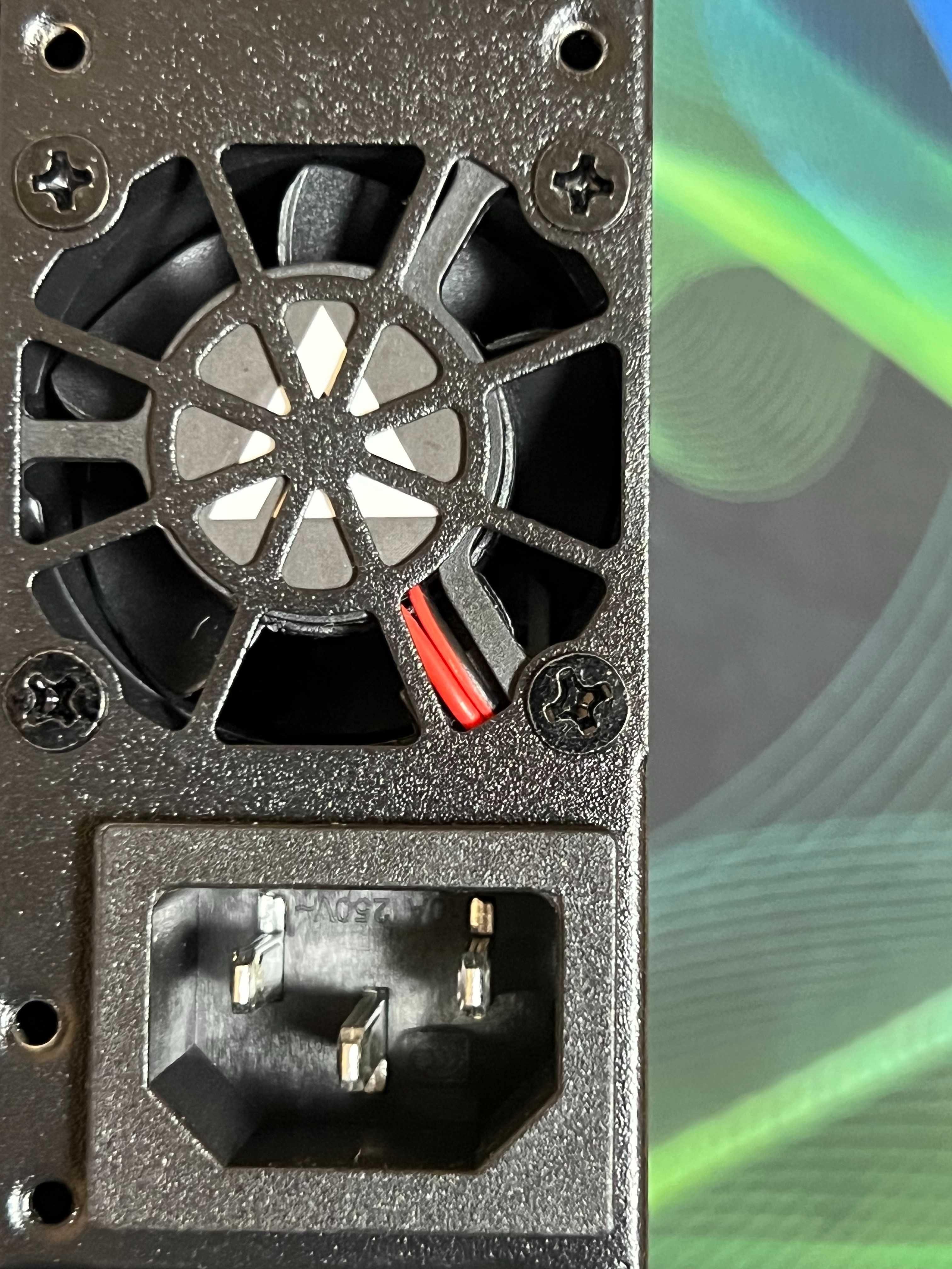 Блок живлення БП АТХ Блок питания Apevia ITX-PFC500W Mini ITX/Flex ATX