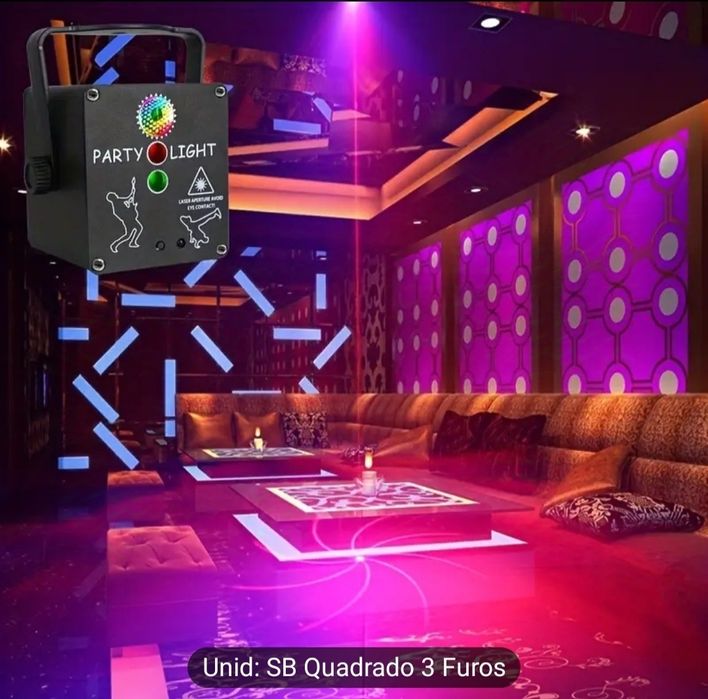 Luzes party vários efeitos