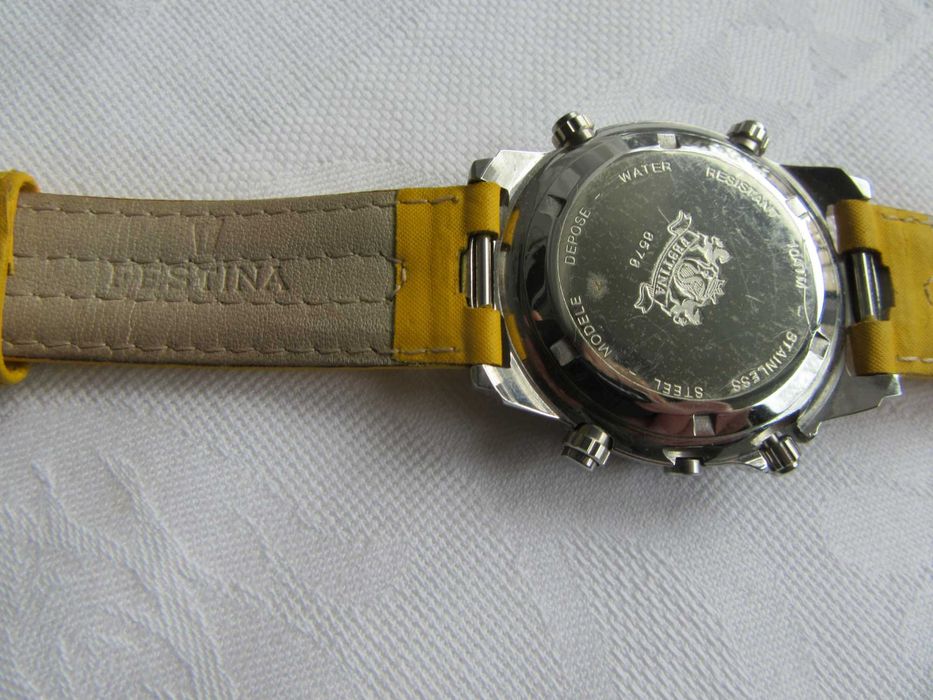 "FESTINA" (6576/5) - Vintage - Sem uso - Como novo