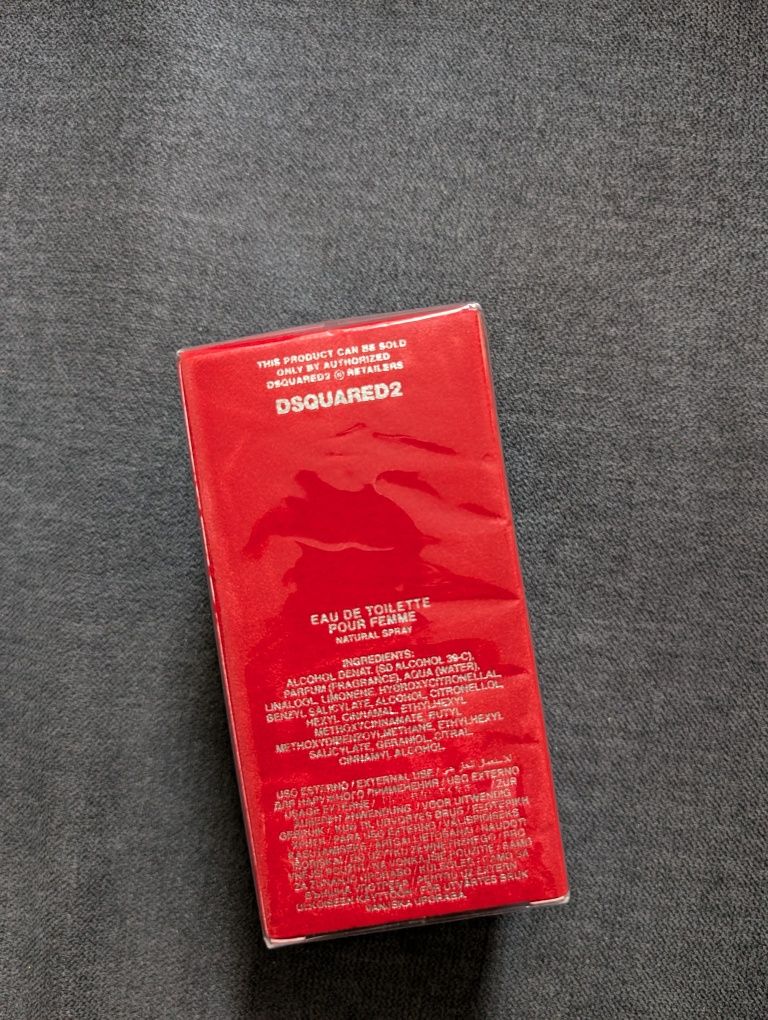 Dsquared2 Red Wood - 50 ml - oryginał - woda toaletowa