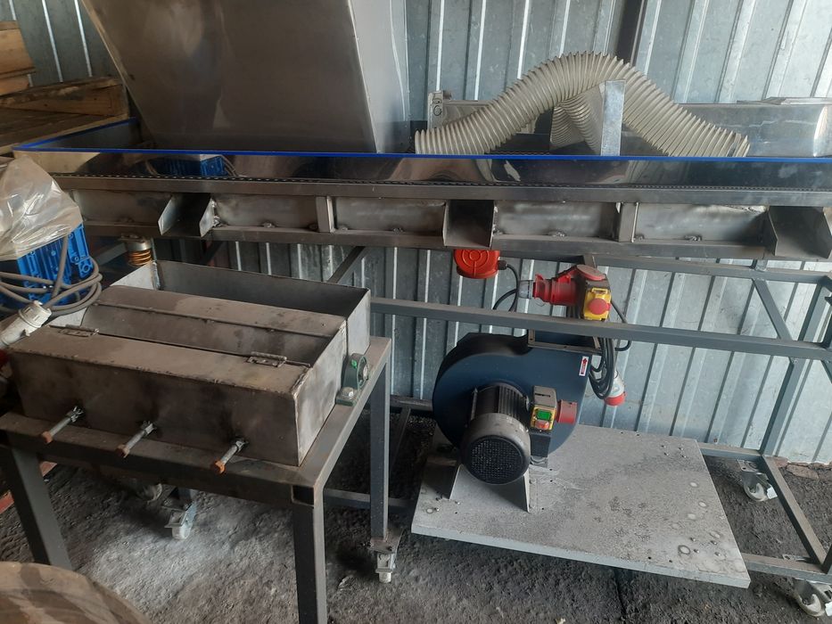 Linia do łuskania orzechów włoskich I laskowych