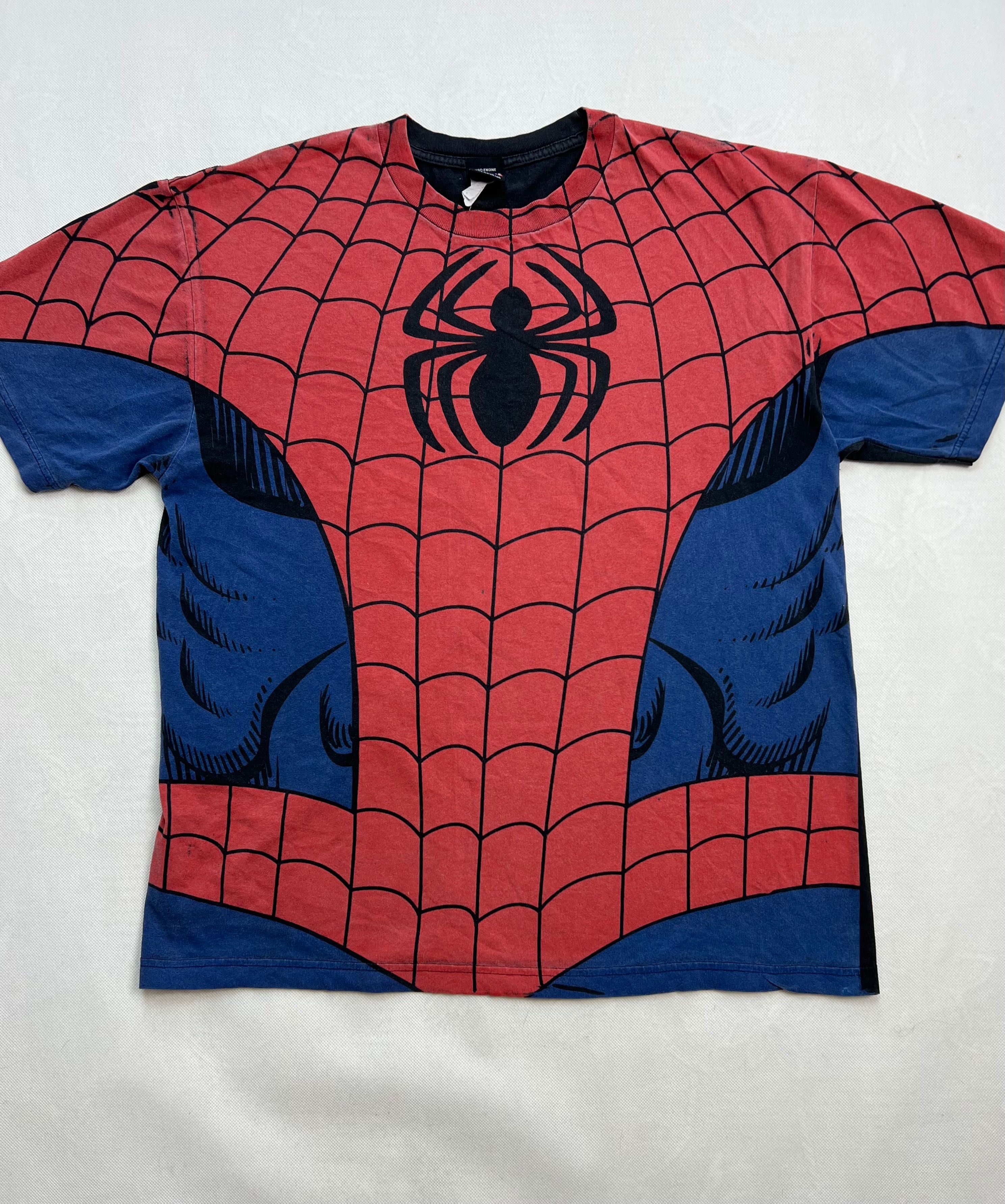 Rare koszulka Marvel Spider Man vintage 90’s full print