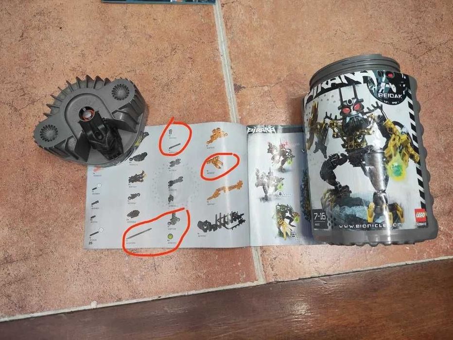 Bionicles vários