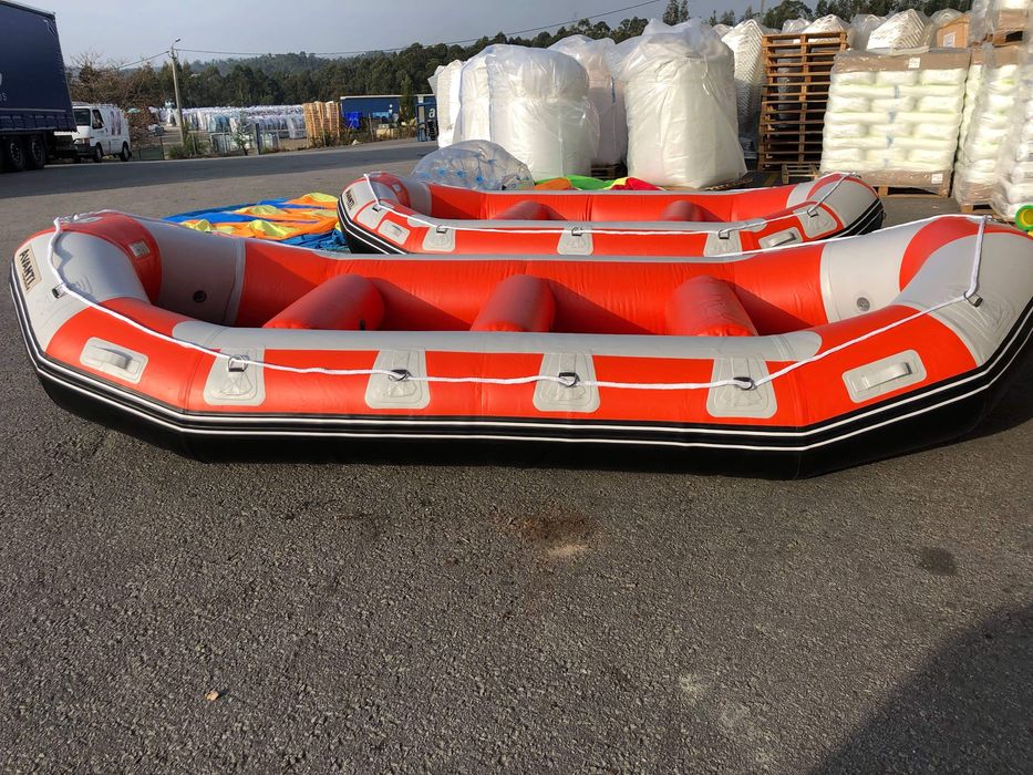 Barcos insuflavel de pvc de rafting (dois)