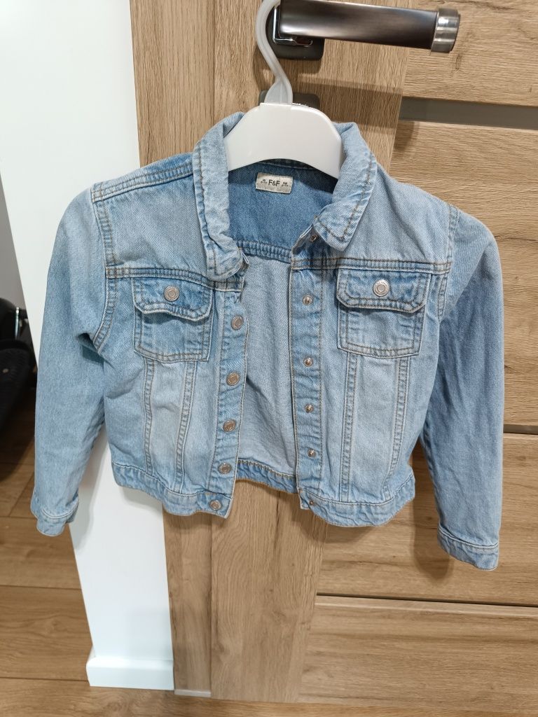 Bluza jeansowa dziewczęca