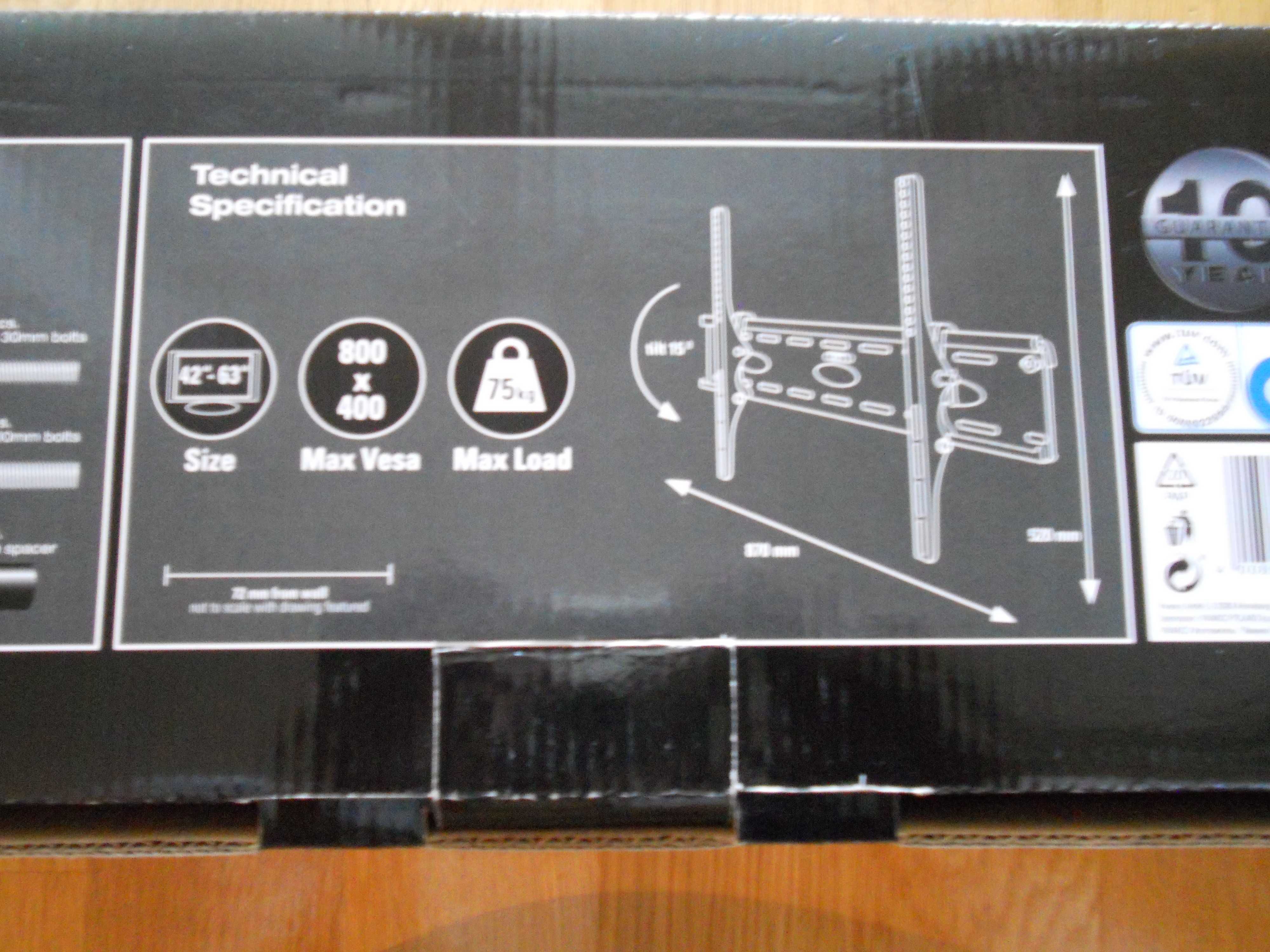 Uchwyt TV Titan Extra Large TILT (42"-63")