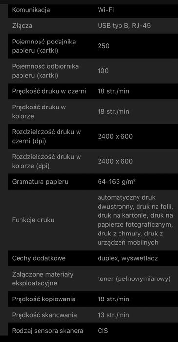 Drukarka brother dcp 9020cdw + jeden toner gratis