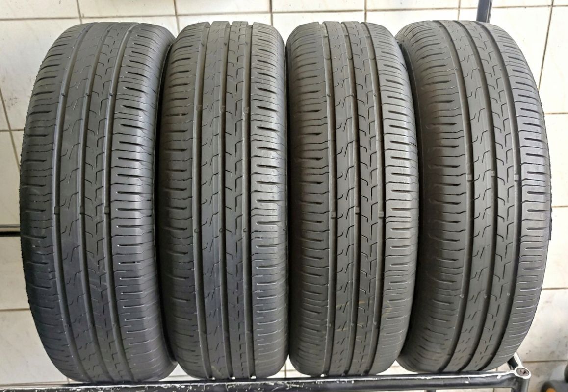 4x 185/65r15 Continental EcoContact 6/88h 2020r A/A/70dB Jak Nowe