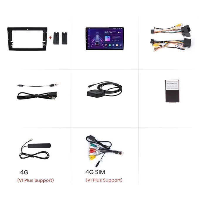 Radio dla Fiat Bravo 2007 - 2012 GPS CarPlay i Android Auto