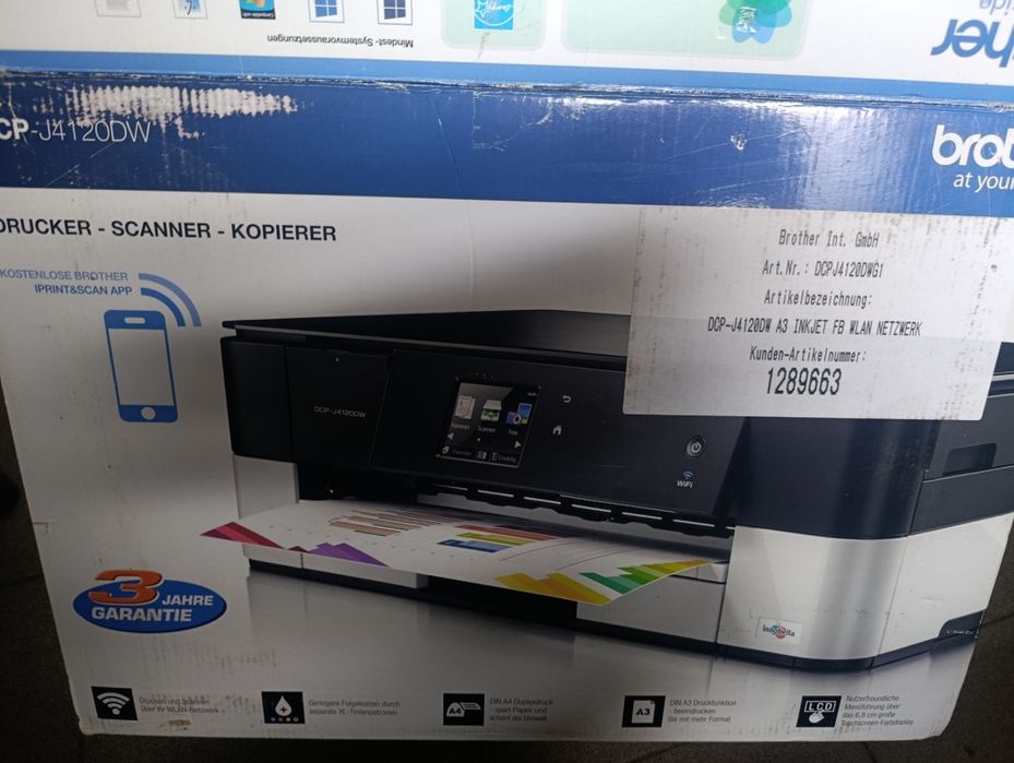 Продам принтер brother dcp-j120dw