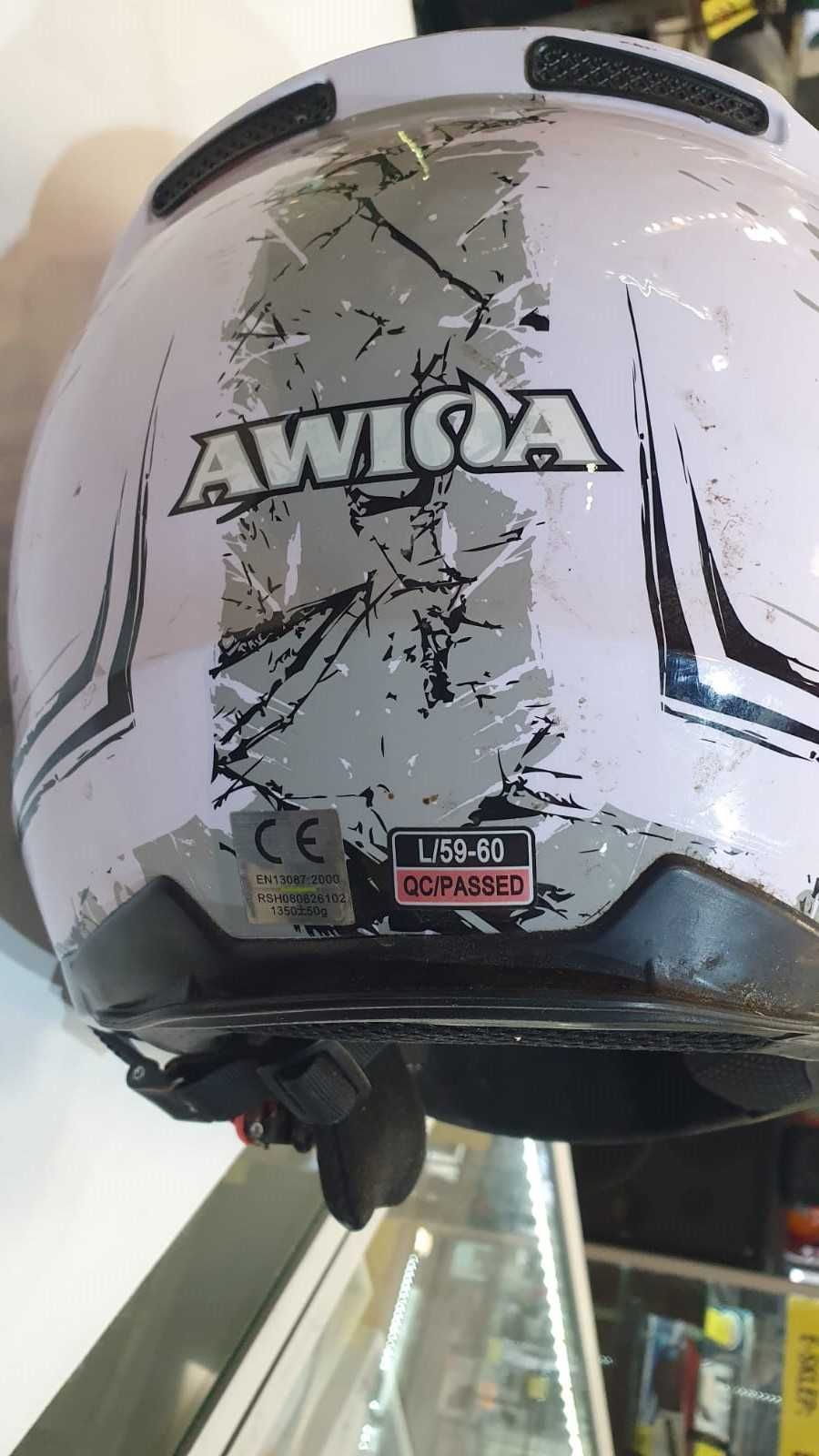 Kask motocyklowy AWIGA L/59-60 - Madej Gorlice Mickiewicza -