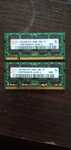 Hynix 2Gb 2Rx8 PC2-6400S-666-12 , dwie kości.