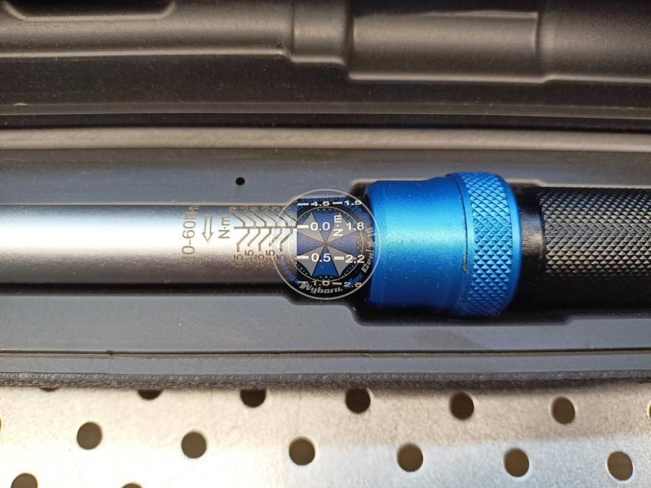 Klucz dynamometryczny 1/2" 10-60Nm Dwukierunkowy! lewy i prawy gwint
