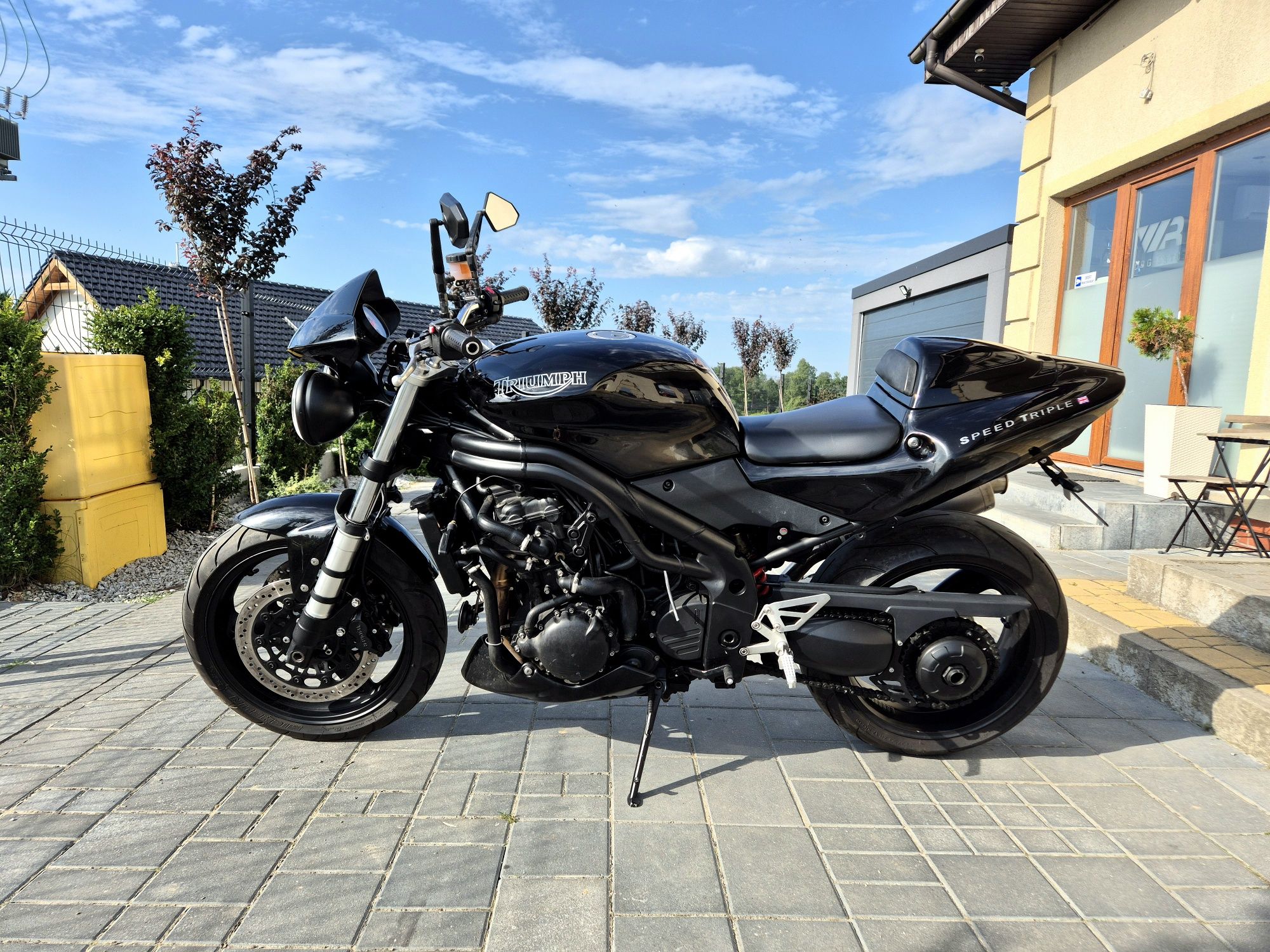 Triumph Speed Triple 955i z 2003 roku, zarejestrowany w Polsce