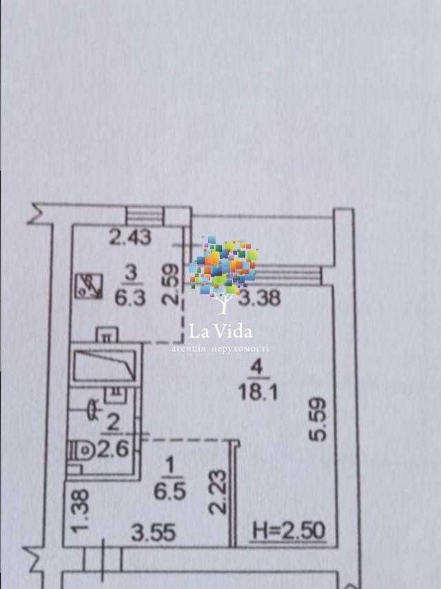 Продаж 1к квартири з ремонтом, Березняки, пр. Тичини, 6