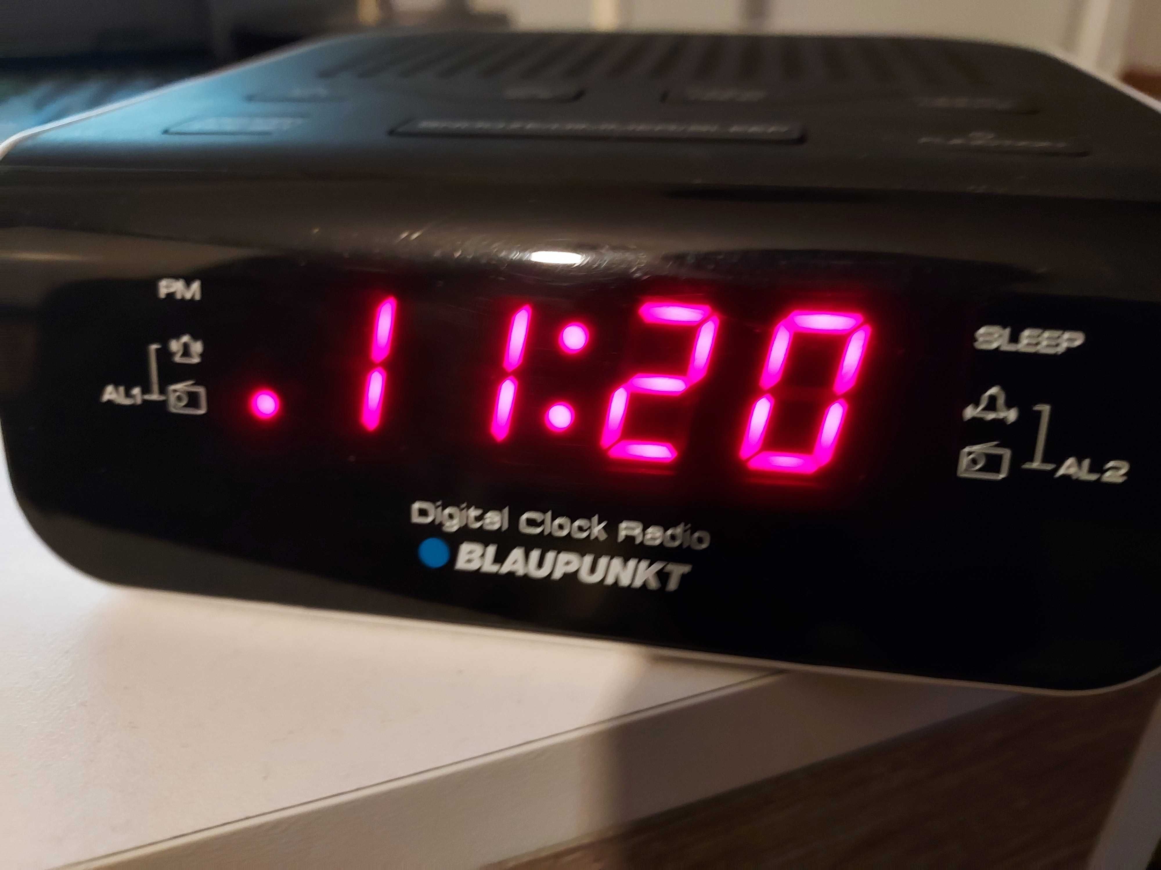 Radiobudzik Blaupunkt CR5WH / Zegar / Radio