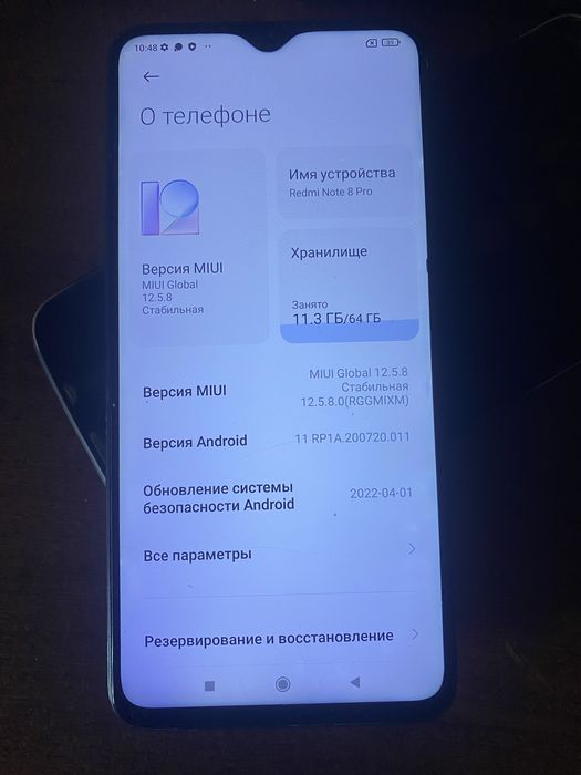 Xiaomi Redmi Note 8pro  6/64