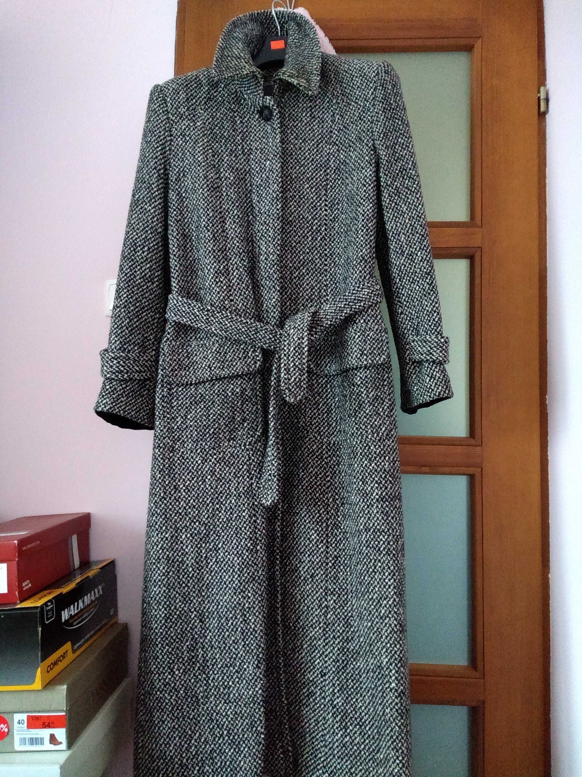 Promocja - wełniany płaszcz (80% wełna) JAKOŚĆ NA LATA