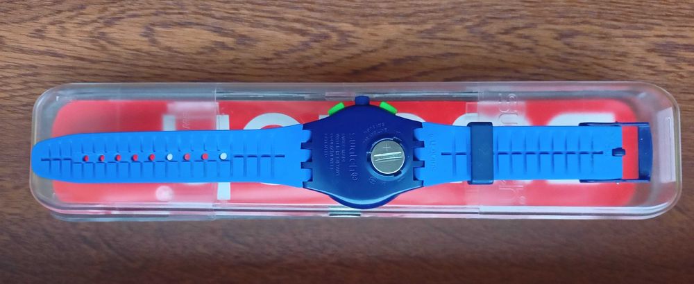 Swatch zegarek SUSN409 Bleu sur Bleu młodzieżowy