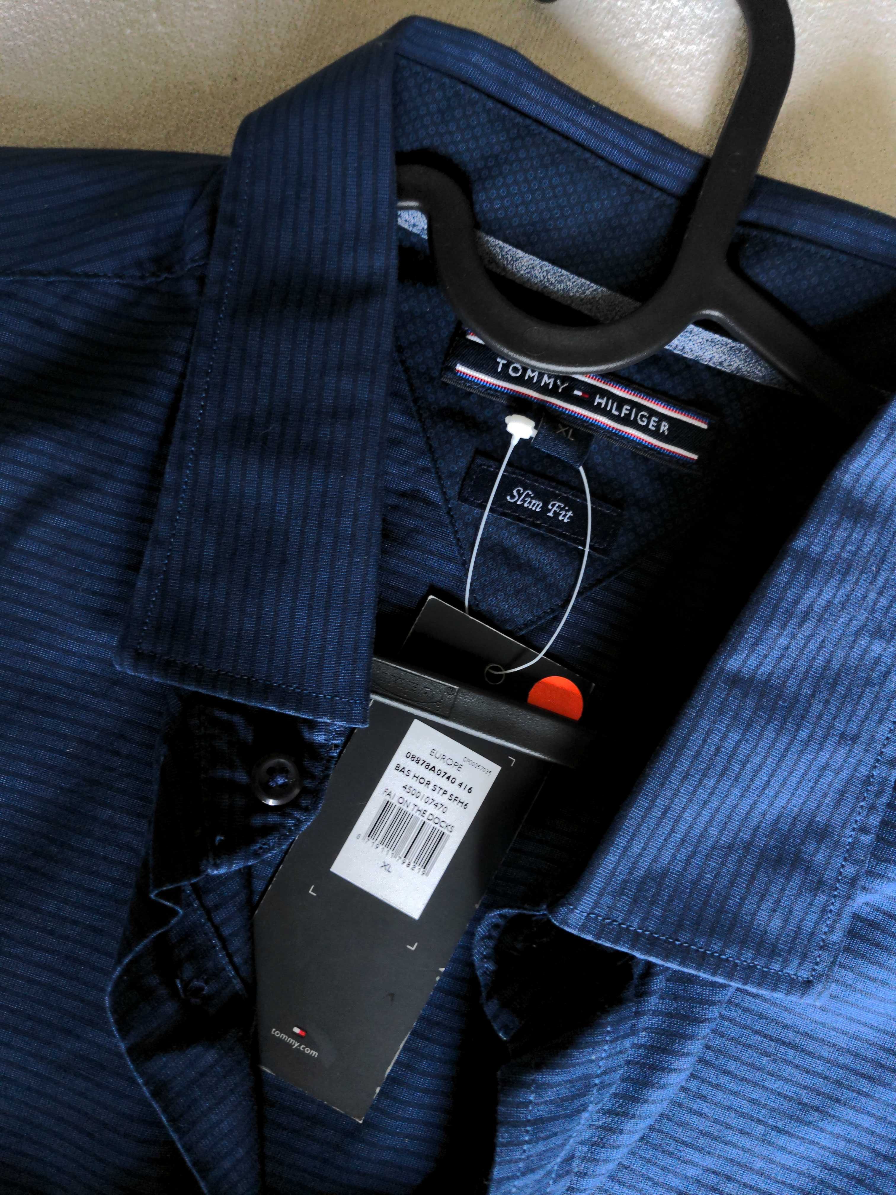 Camisa Tommy Hilfiger original, 100% algodão, nova com etiqueta.