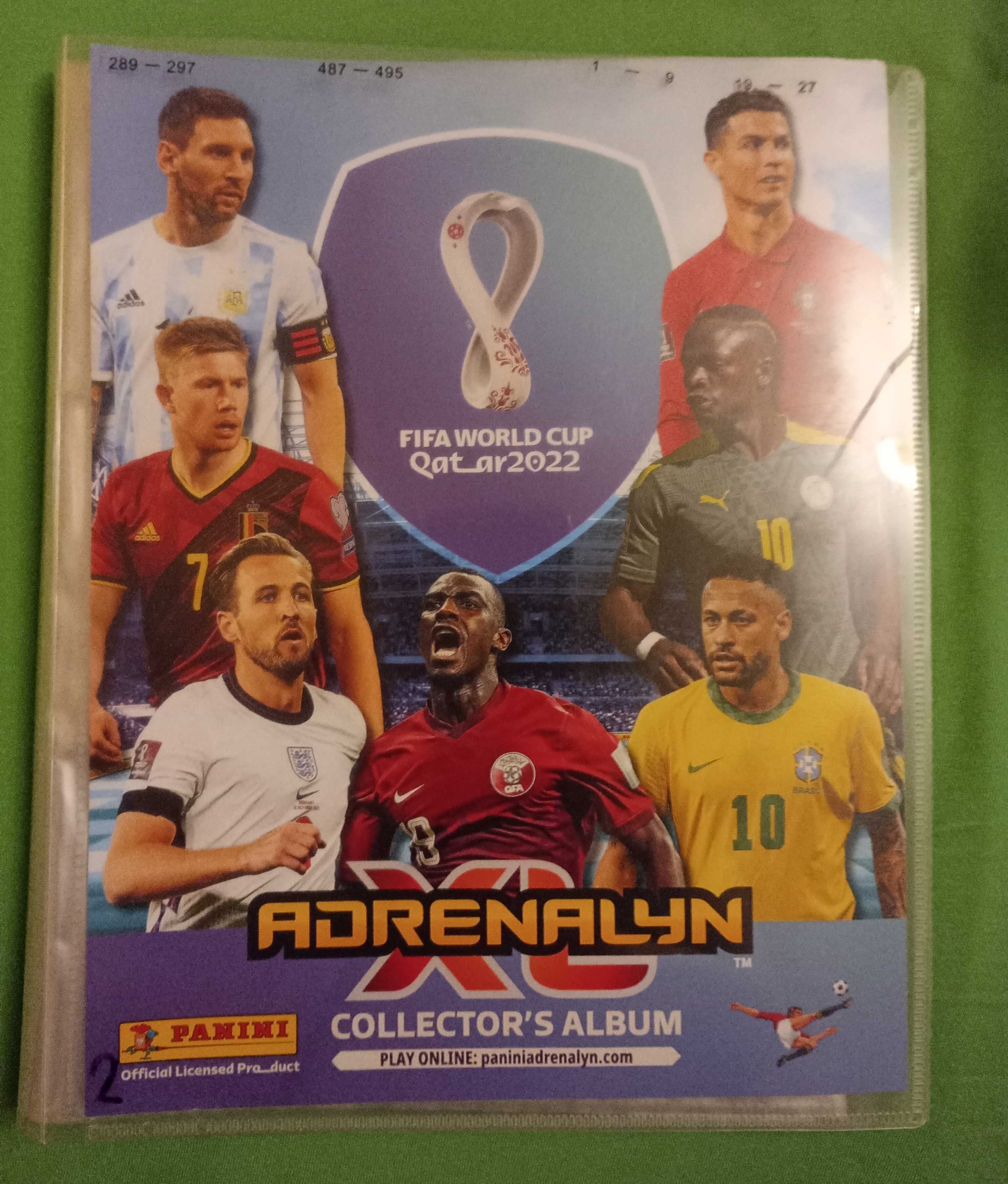 Album kolekcjonerski piłkarski FIFA WORLD CUP QATAR 2022, 63 karty