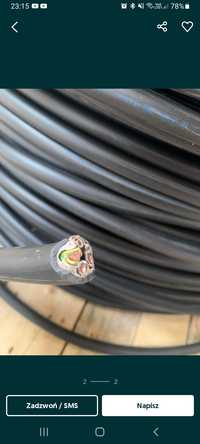 Kabel yky 4x10 nowy 60 metry