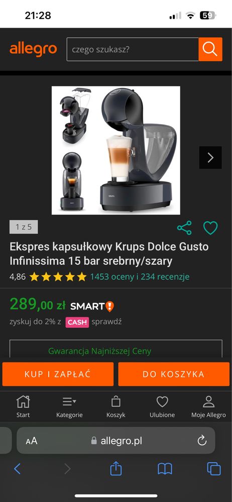 Krups ekspres do kawy