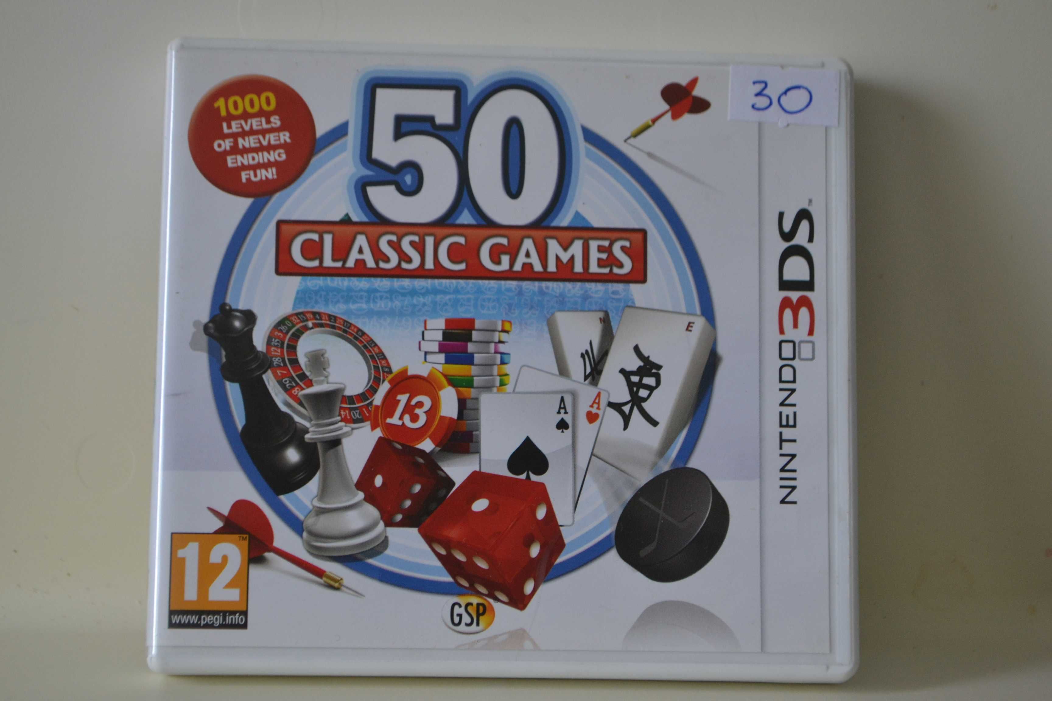 50 Classic Games  Nintendo 3DS