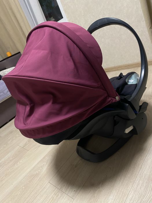 Автокрісло stokke люлька 0+ isofix + база ізофікс автокресло