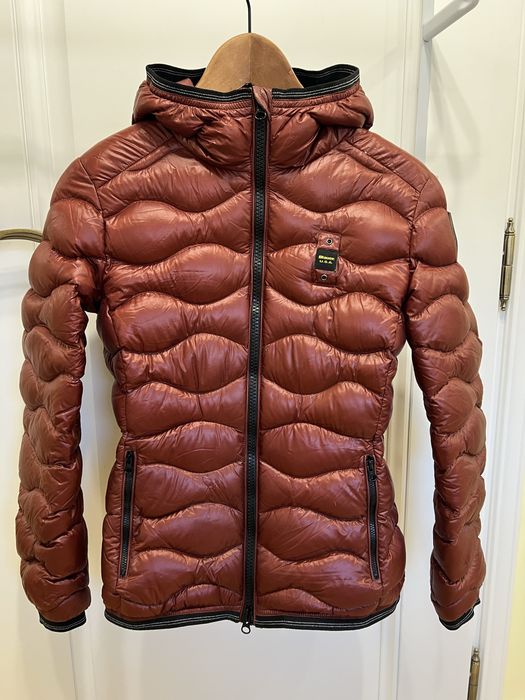Kurtka damska puchowa brązowa r. S BLAUER