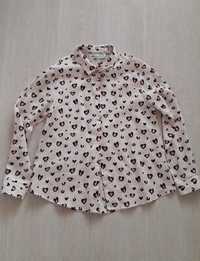 Рубашка Zara розовая с сердечками для девочки
Размер 134, на 9 лет.

Р
