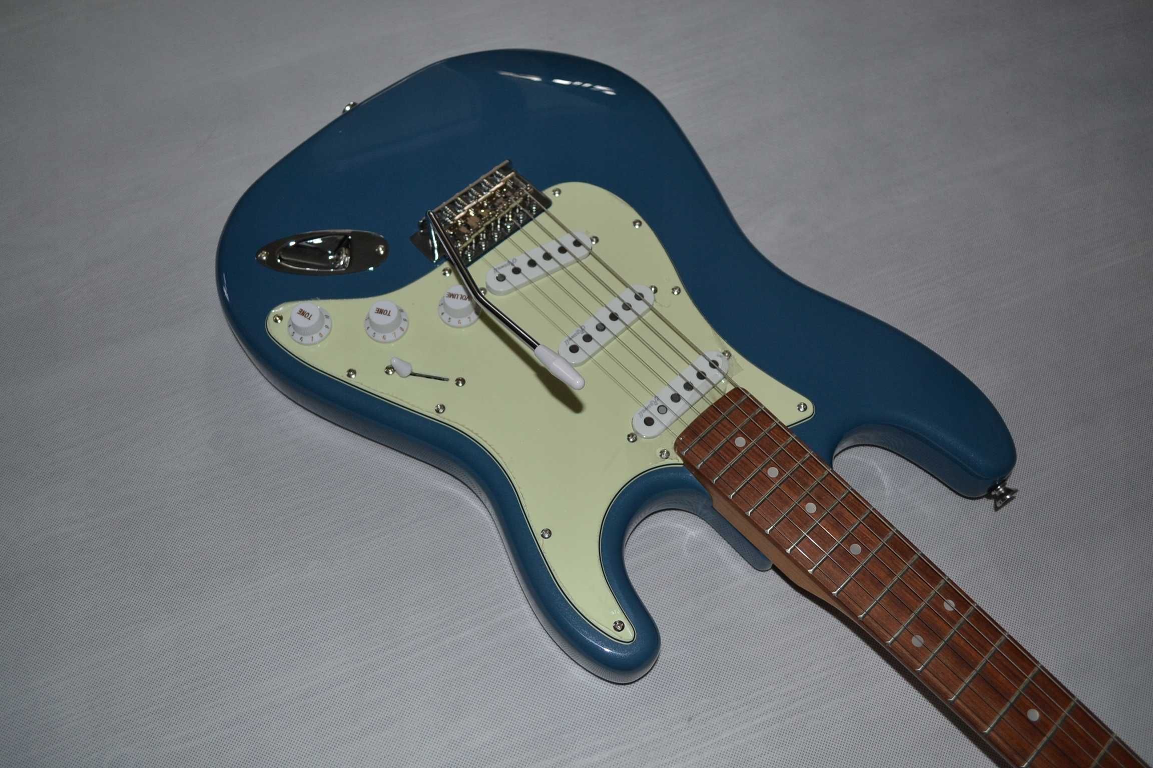 Harley Benton ST-62CC RW lake placid blue STRATOCASTER nowy USTAWIONY!