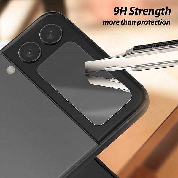 Zestaw Szkło + Folia do Samsung Galaxy Z Flip4 Whitestone