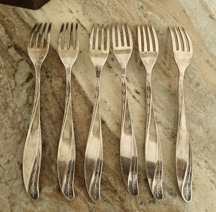 Hefra widelce 6 sztuk wzór amerykański