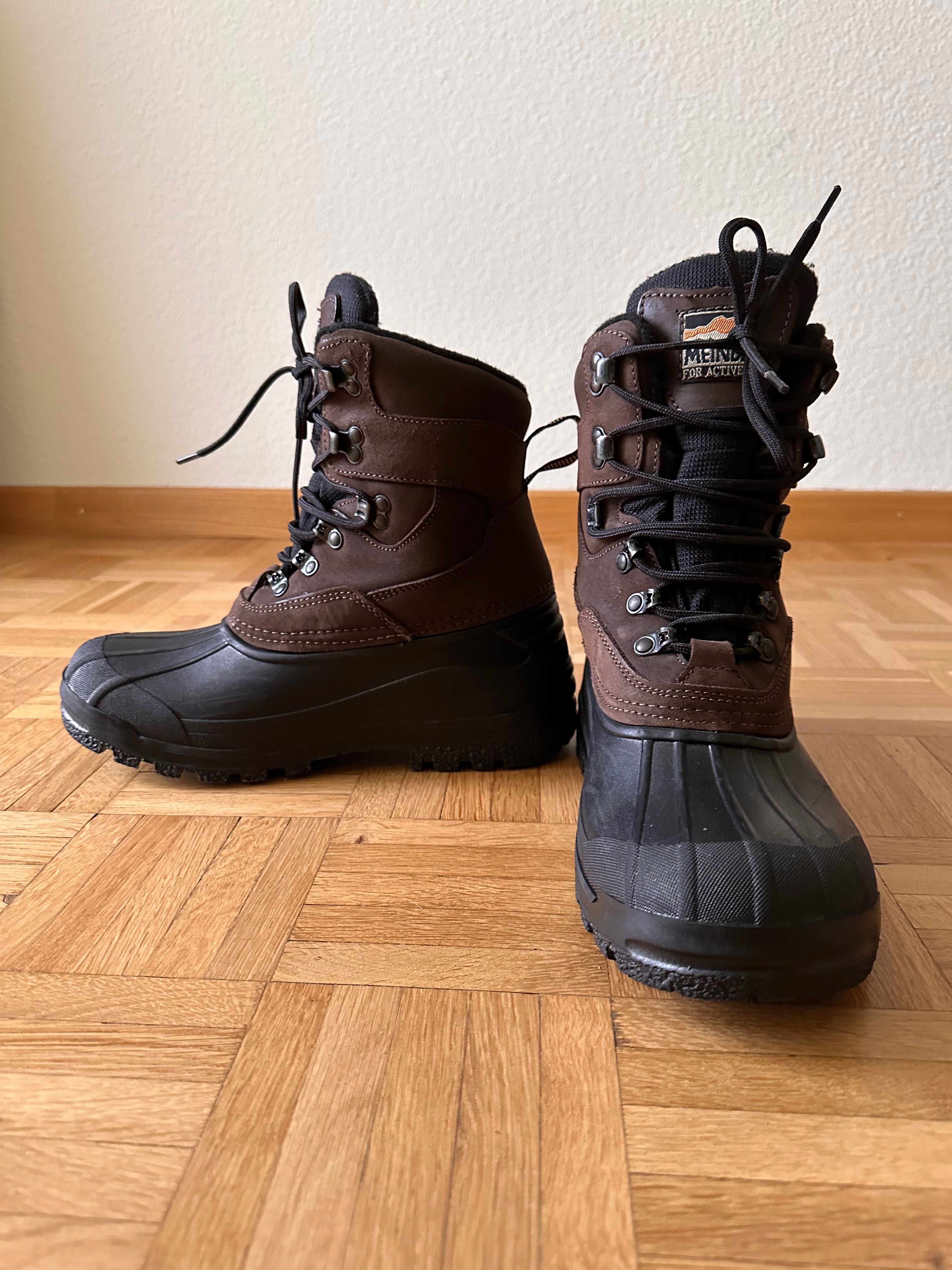 Meindl зимові чоботи 39 розмір, устилка 26,5-27 см