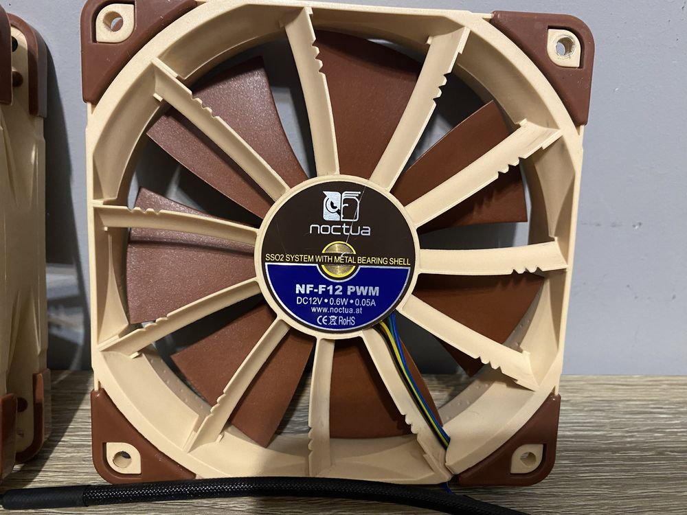 Вентиляторы Кулера Noctua NF - F12 PWM для ПК компьютера