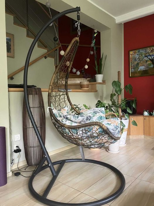 bardzo wygodny fotel wiszący