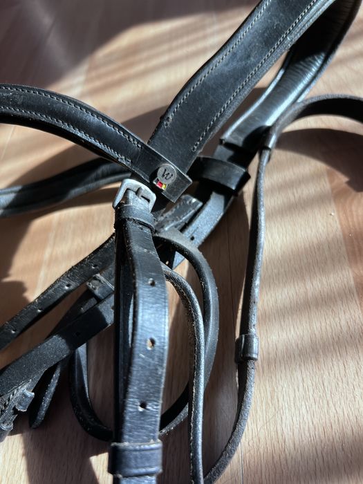 Kompletne ogłowie z hackamore