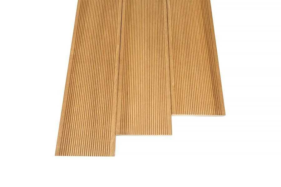 Deska tarasowa bangkirai 21x145 KD profil drobny-gładki