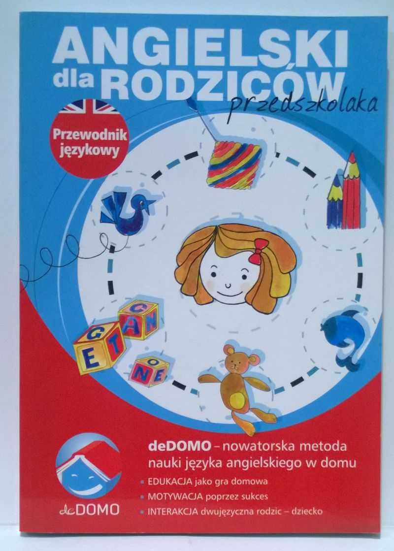 Angielski dla rodziców przedszkolaka kurs angielskiego książki+3CD NEW