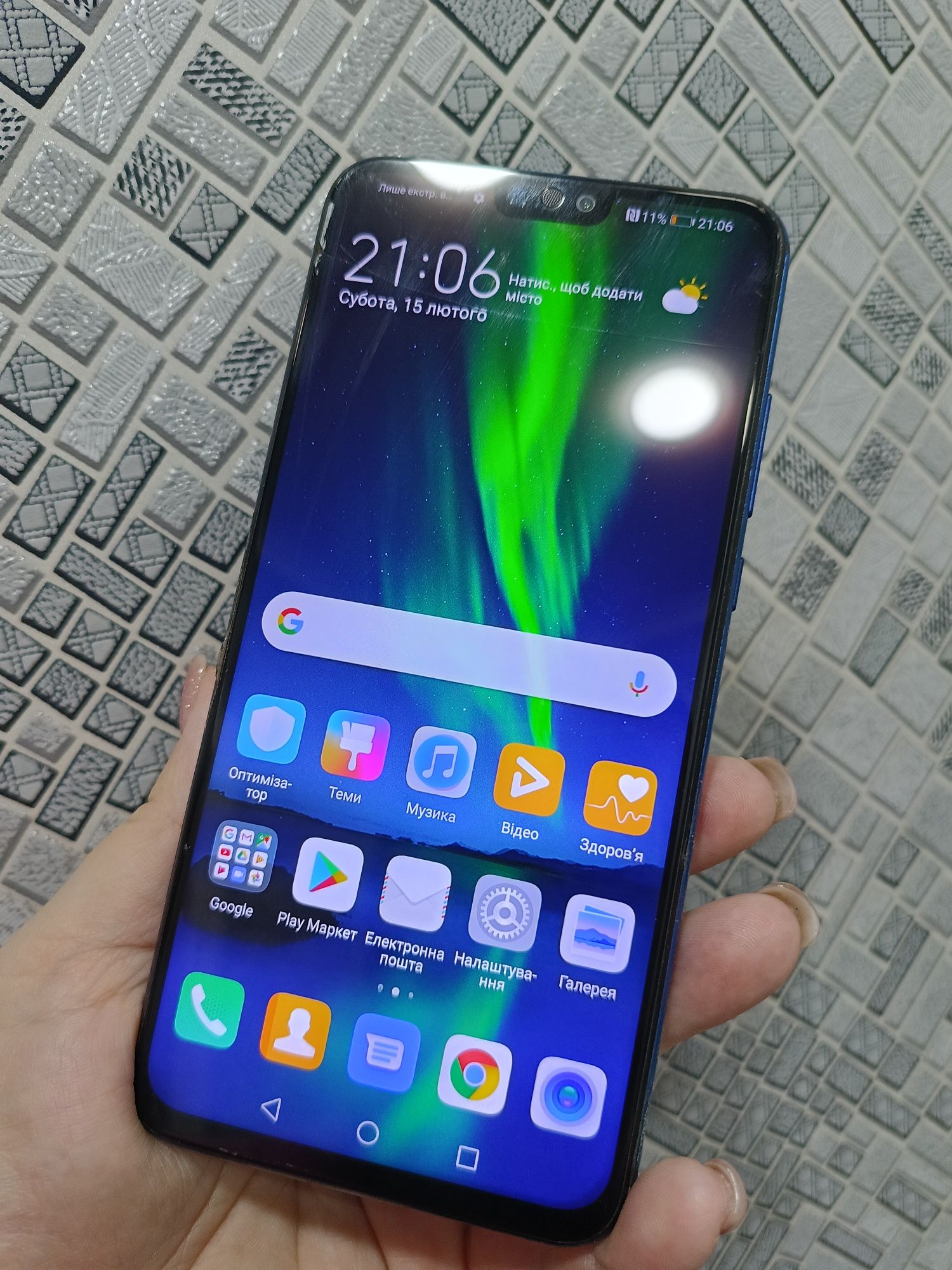 Honor 8X под восстановление или на запчасти