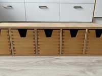IKEA szafka półka pod szafkę drewniane pojemniki