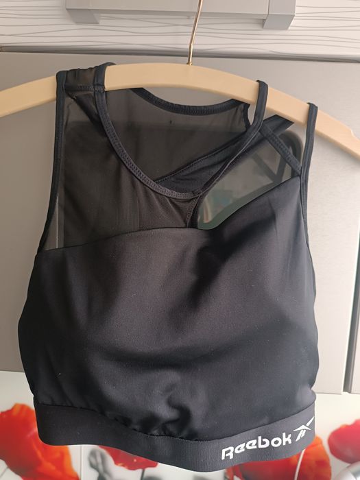 Top damski czarny Reebok - M. Stan bdb