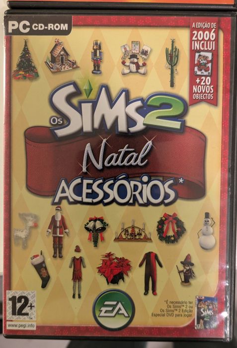 Pack 4 jogos Sims 2 para computador