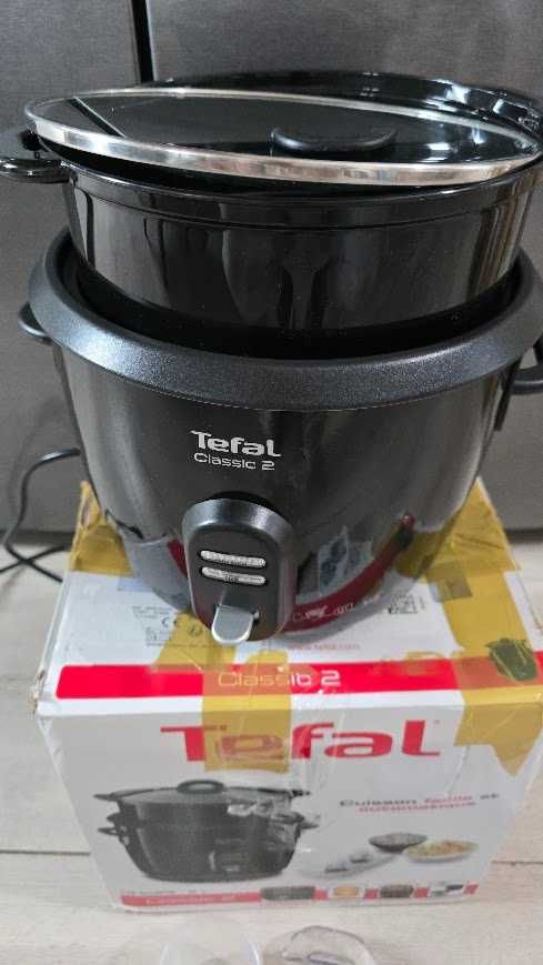 TEFAL szybkowar do ryżu Gotowanie na parze program utrzymania ciepła 5