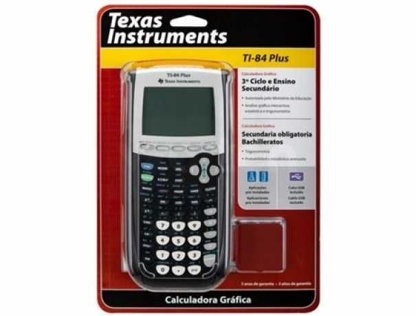 Calculadora Gráfica TEXAS TI-84 Plus autorizada Ministério da Educação