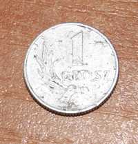 Moneta 1 grosz z 1949 roku