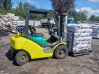 Wozek widlowy komatsu fg25 lpg wolny skok