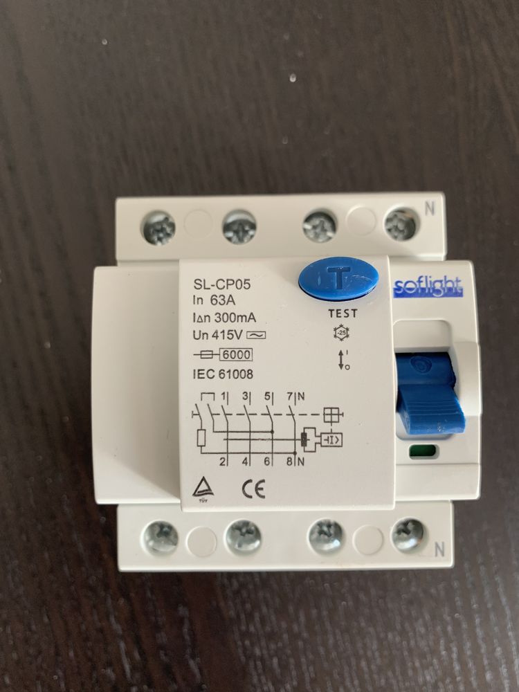 Soflight - interruptores Diferenciais SL-CP05 63A 300mA